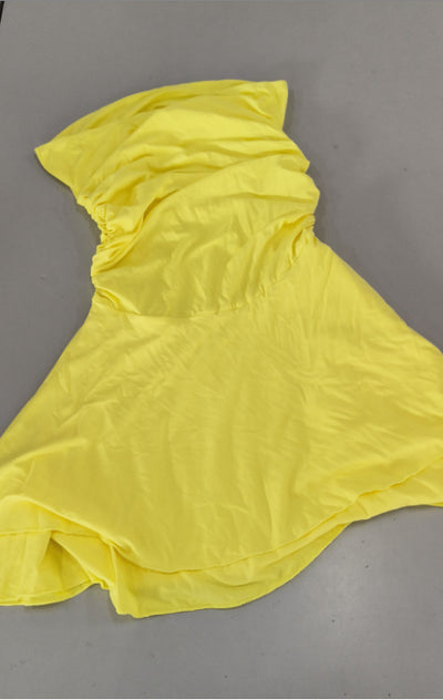 Velasca Y2K Pleated Tube Dress