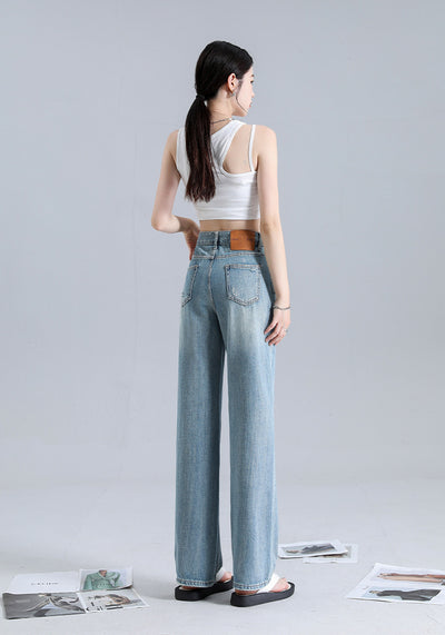 Vionnet Dreamy Drape Straight Jeans