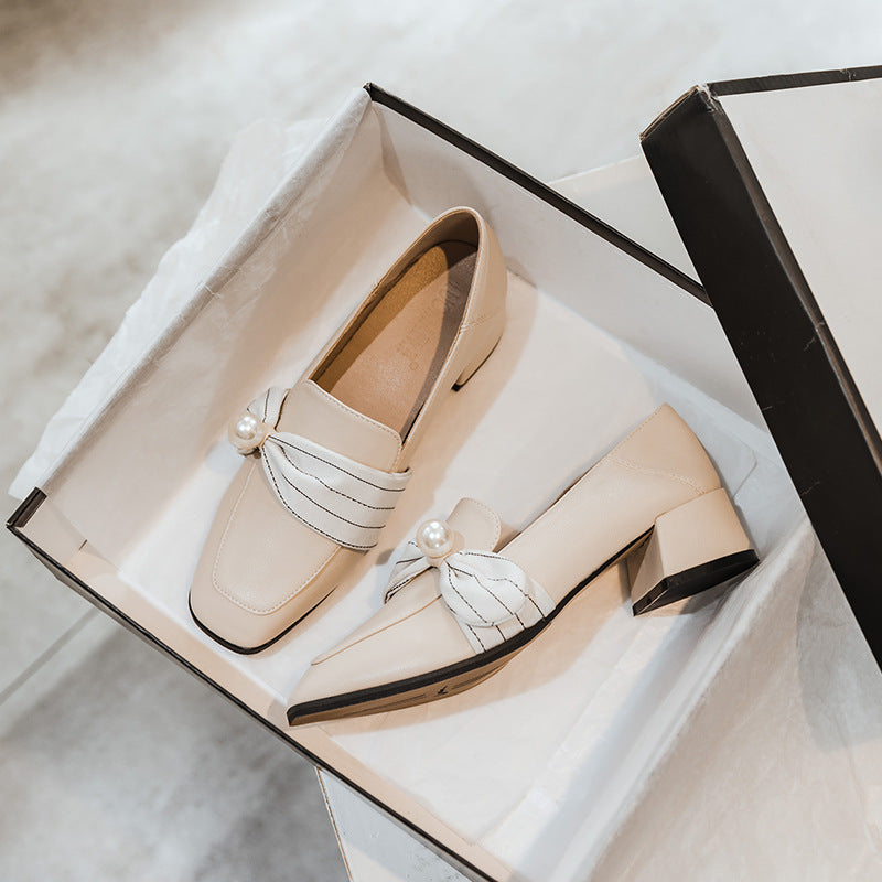 Vionnet British Chunky Leather Loafers