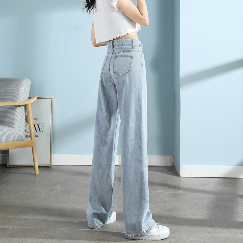 Vionnet Dreamy Drape Wide-Leg Jeans