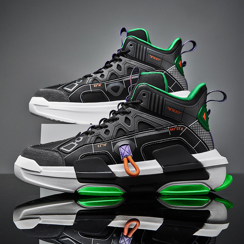 Vionnet High-Top Trend Sneakers
