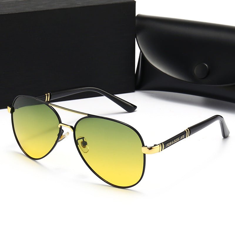 Chroma Shades - ALIZAChroma ShadesChroma ShadesChroma Shadesmen sunglassALIZAALIZA24915521Black Gold Yellow Green LensChroma Shades