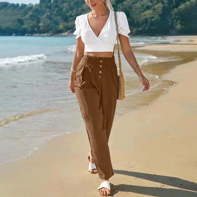 Clara Taille Haute - ALIZAClara Taille HauteClara Taille HauteClara Taille Hautewomen clothALIZAALIZABrownClara Taille HauteM