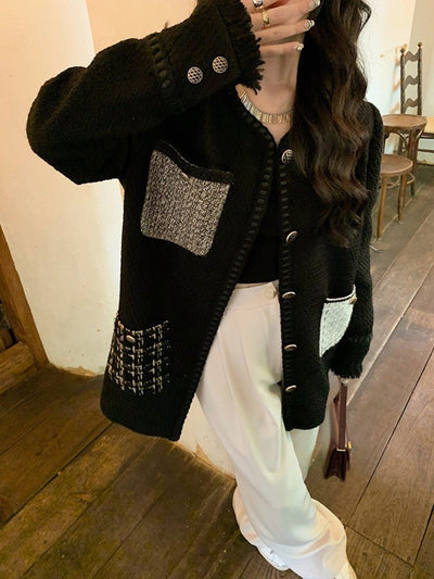 Clare Contraste Noir - ALIZAClare Contraste NoirClare Contraste NoirClare Contraste Noirwomen clothALIZAALIZA67190337BlackClare Contraste NoirL