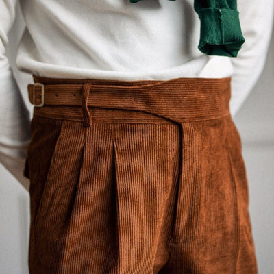 Cord High Trousers - ALIZACord High TrousersCord High TrousersCord High Trousersmen clothingALIZAALIZABeigeCord High Trousers29