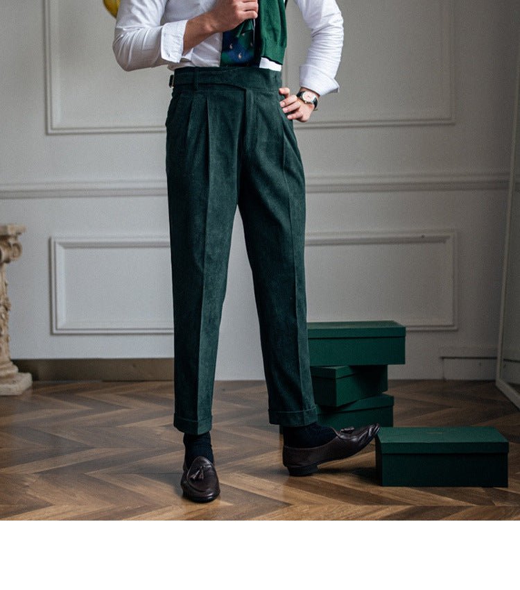 Cord High Trousers - ALIZACord High TrousersCord High TrousersCord High Trousersmen clothingALIZAALIZABeigeCord High Trousers29
