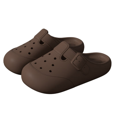 Vionnet Buckle Baotou Clogs