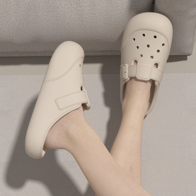 Vionnet Buckle Baotou Clogs
