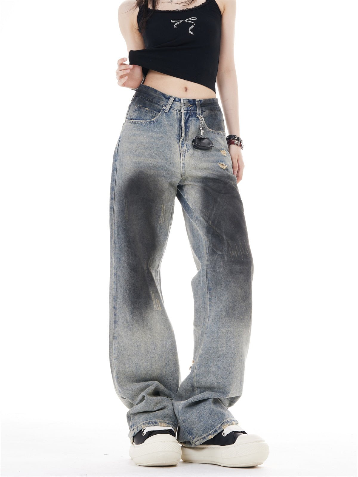 Déchiré Élevé Denim - ALIZADéchiré Élevé DenimDéchiré Élevé DenimDéchiré Élevé DenimwomenALIZAALIZABlueDéchiré Élevé Denim26