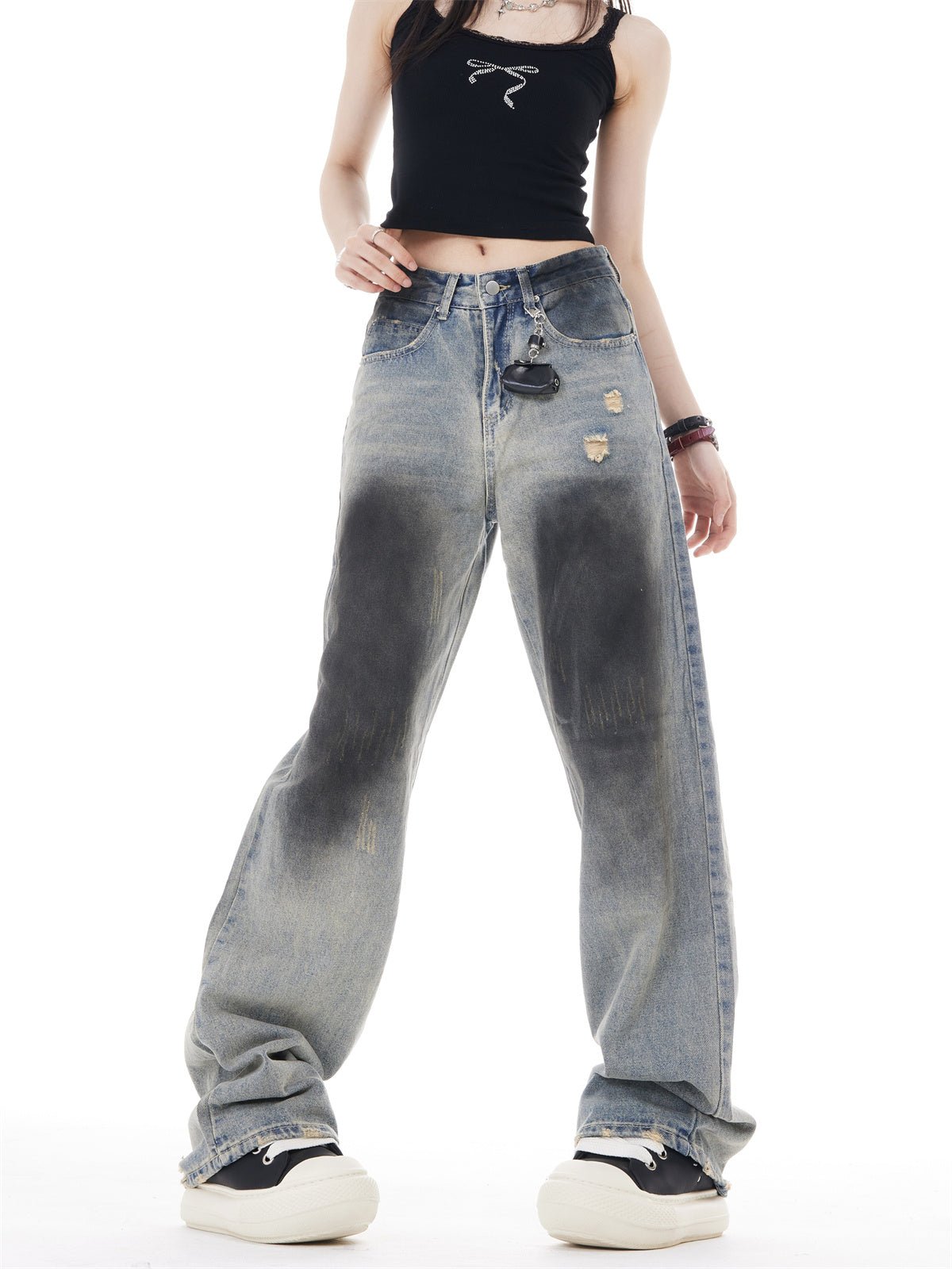 Déchiré Élevé Denim - ALIZADéchiré Élevé DenimDéchiré Élevé DenimDéchiré Élevé DenimwomenALIZAALIZABlueDéchiré Élevé Denim26