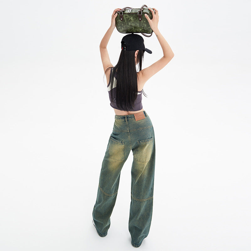 Vionnet Dreamy Drape Stitched Jeans