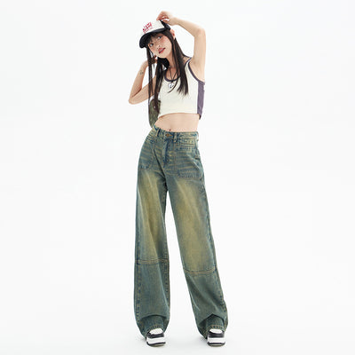 Vionnet Dreamy Drape Stitched Jeans