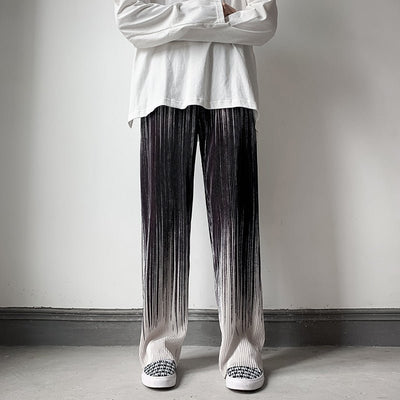 Fade Stripe Trousers - ALIZAFade Stripe TrousersFade Stripe TrousersFade Stripe Trousersmen clothingALIZAALIZABlackFade Stripe Trousers34