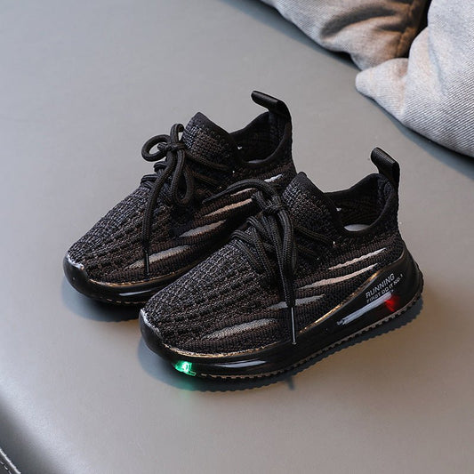 Glow & Go Sneakers - ALIZAGlow & Go SneakersGlow & Go SneakersGlow & Go Sneakerskid shoesALIZAALIZABlackGlow & Go Sneakers5C