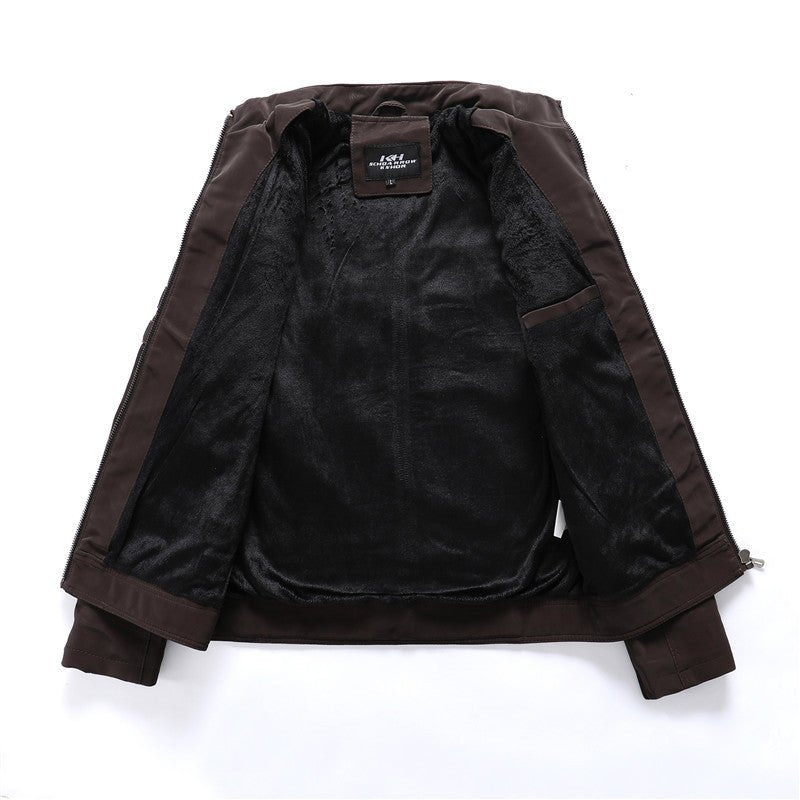 Leather Bomber Jacket - ALIZALeather Bomber JacketLeather Bomber JacketLeather Bomber Jacketmen clothingALIZAALIZA37857857ArmyGreenLeather Bomber JacketL