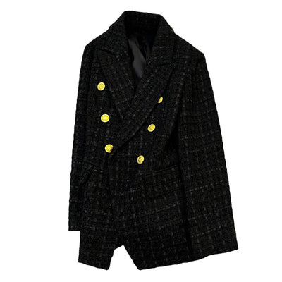 Liora Tweed Noir - ALIZALiora Tweed NoirLiora Tweed NoirLiora Tweed Noirwomen clothALIZAALIZABlackLiora Tweed NoirL