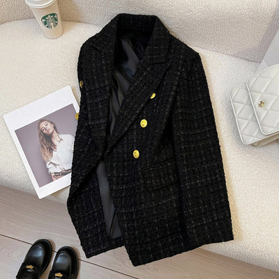 Liora Tweed Noir - ALIZALiora Tweed NoirLiora Tweed NoirLiora Tweed Noirwomen clothALIZAALIZABlackLiora Tweed NoirL