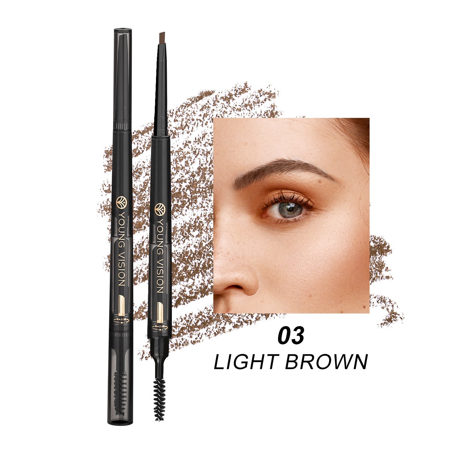 LuxeDefine Brow Pencil - ALIZALuxeDefine Brow PencilLuxeDefine Brow PencilLuxeDefine Brow Pencilwomen makeupALIZAALIZA41834817Light BrownLuxeDefine Brow Pencil