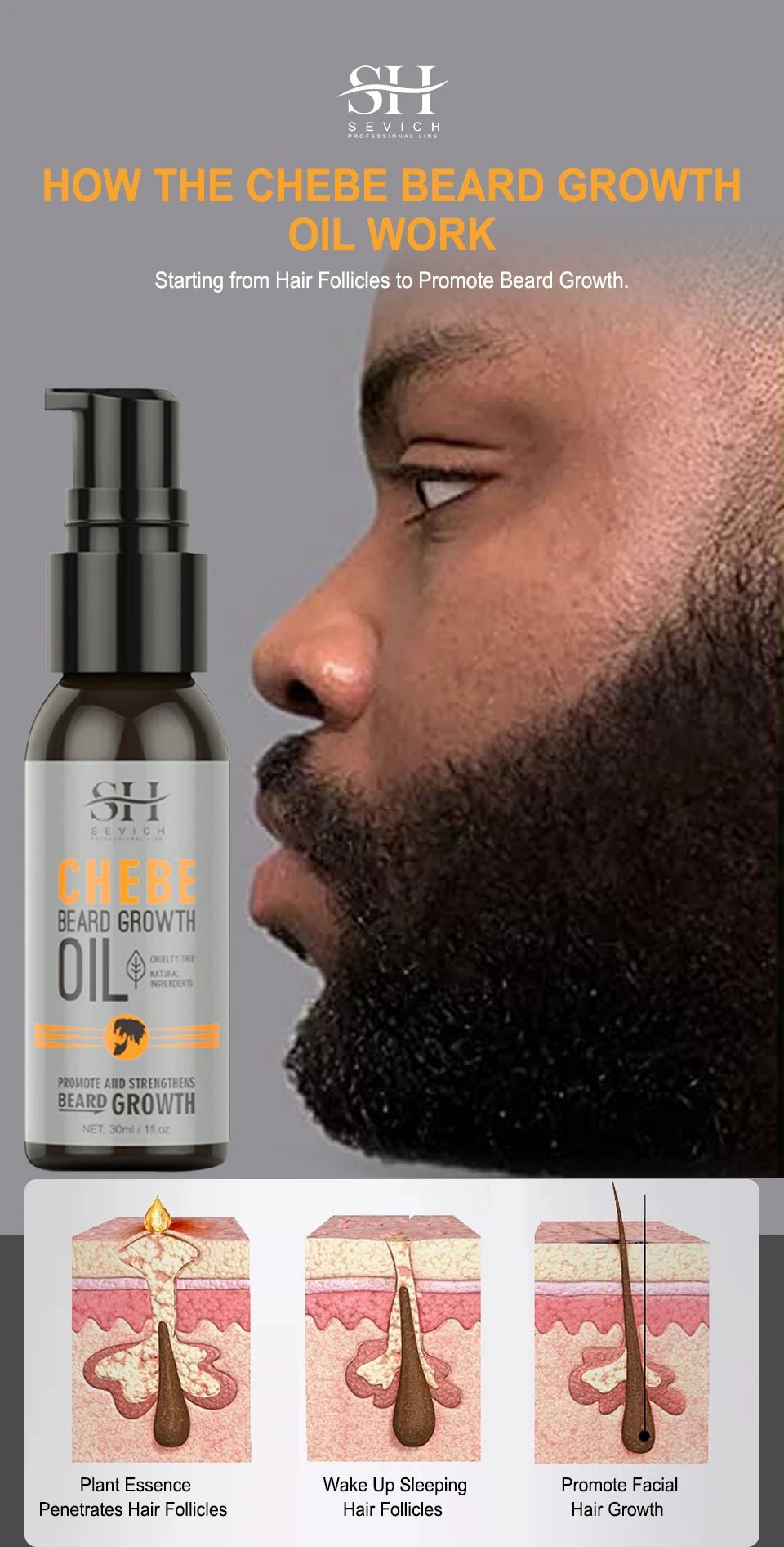 Men's Chebe Beard Serum - ALIZAMen's Chebe Beard SerumMen's Chebe Beard SerumMen's Chebe Beard SerumALIZAALIZAOriginalMen's Chebe Beard Serum