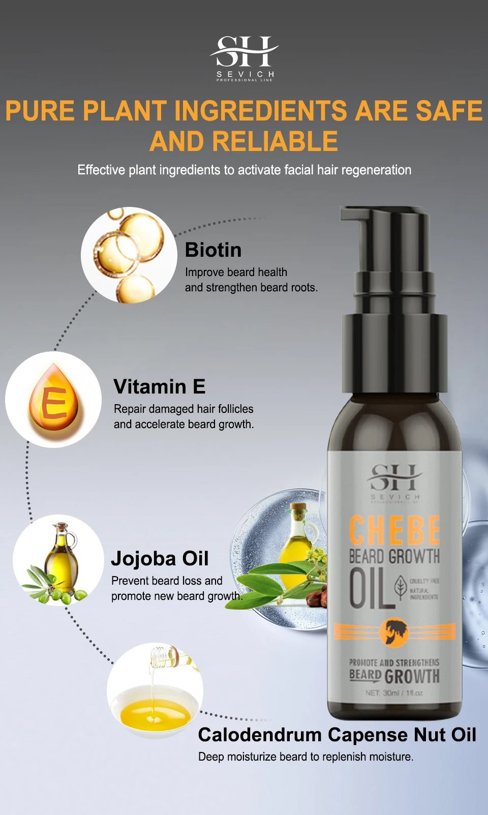 Men's Chebe Beard Serum - ALIZAMen's Chebe Beard SerumMen's Chebe Beard SerumMen's Chebe Beard SerumALIZAALIZAOriginalMen's Chebe Beard Serum