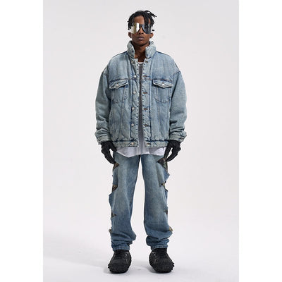 Patiné Flou Slacks - ALIZAPatiné Flou SlacksPatiné Flou SlacksPatiné Flou SlacksmenALIZAALIZAWashed bluePatiné Flou Slacks34
