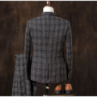 Regal Tuxedo Set - ALIZARegal Tuxedo SetRegal Tuxedo SetRegal Tuxedo Setmen clothingALIZAALIZA20495425Dark GreyRegal Tuxedo Set2XL