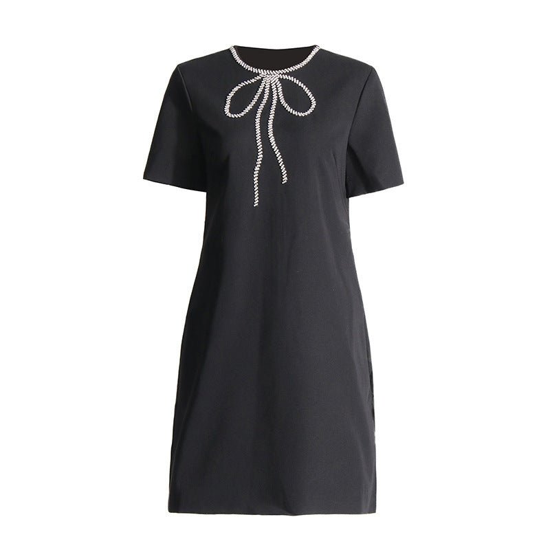 Valté Bow Luxe Dress - ALIZAValté Bow Luxe DressValté Bow Luxe DressValté Bow Luxe DresswomenALIZAALIZA85978433BlackValté Bow Luxe DressL