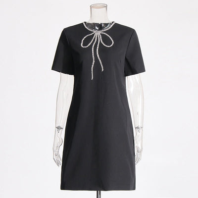 Valté Bow Luxe Dress - ALIZAValté Bow Luxe DressValté Bow Luxe DressValté Bow Luxe DresswomenALIZAALIZA85978433BlackValté Bow Luxe DressL