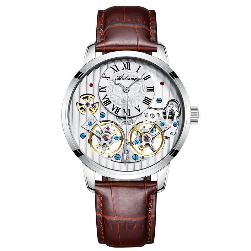 Velasca Automatic Mechanical Watch - ALIZAVelasca Automatic Mechanical WatchVelasca Automatic Mechanical WatchVelasca Automatic Mechanical WatchmenALIZAALIZAIvory PearlVelasca Automatic Mechanical Watch