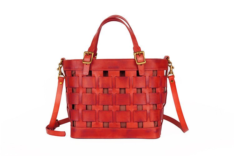 Velasca Hollow Leather Bag - ALIZAVelasca Hollow Leather BagVelasca Hollow Leather BagVelasca Hollow Leather BagwomenALIZAALIZACoffeeVelasca Hollow Leather Bag