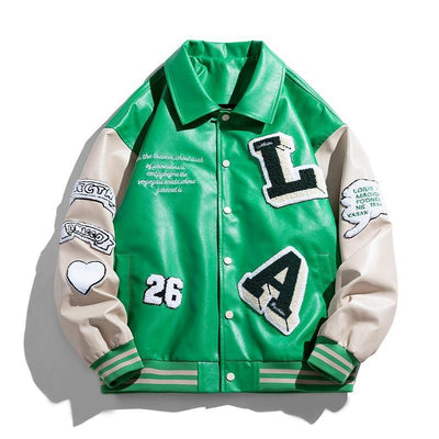 Velasca Lapel Leather Jacket - ALIZAVelasca Lapel Leather JacketVelasca Lapel Leather JacketVelasca Lapel Leather JacketmenALIZAALIZABlackVelasca Lapel Leather Jacket2XL