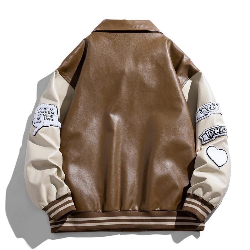 Velasca Lapel Leather Jacket - ALIZAVelasca Lapel Leather JacketVelasca Lapel Leather JacketVelasca Lapel Leather JacketmenALIZAALIZABlackVelasca Lapel Leather Jacket2XL