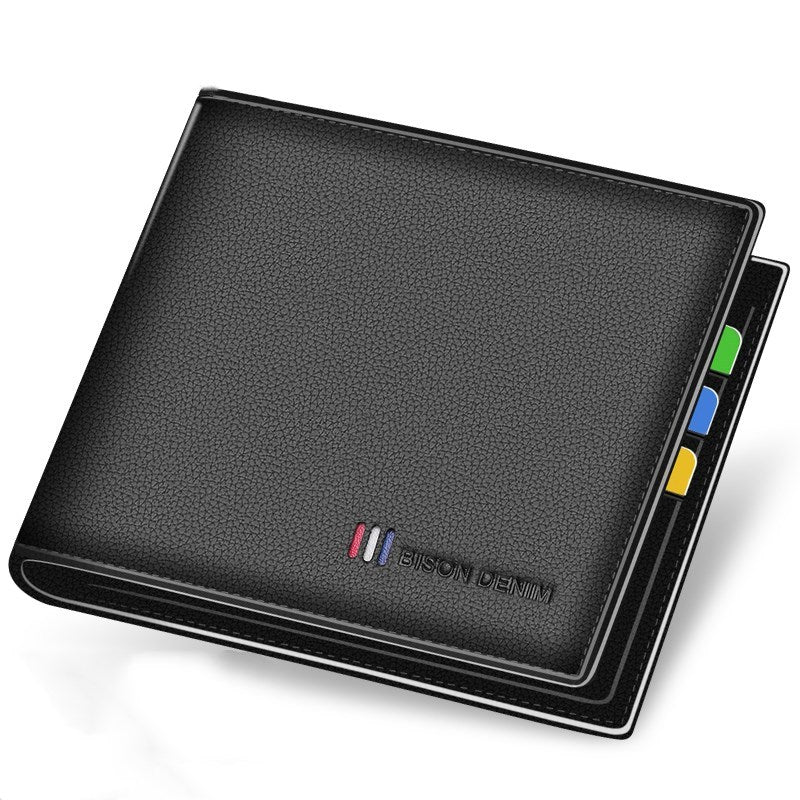 Vionnet Bison Leather Wallet - ALIZAVionnet Bison Leather WalletVionnet Bison Leather WalletVionnet Bison Leather WalletmenALIZAALIZABlackVionnet Bison Leather WalletMonogram Denim
