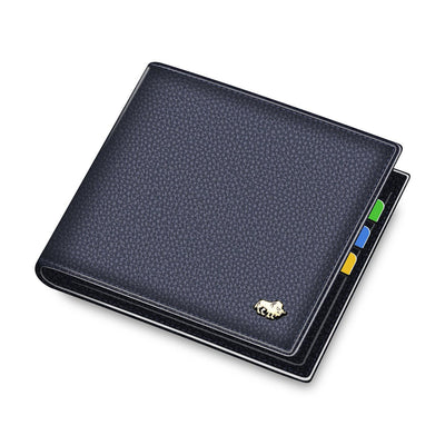 Vionnet Bison Leather Wallet - ALIZAVionnet Bison Leather WalletVionnet Bison Leather WalletVionnet Bison Leather WalletmenALIZAALIZABlueVionnet Bison Leather WalletBison Emblème