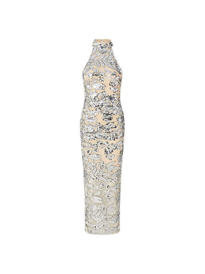 Vionnet Sequin Halter Maxi - ALIZAVionnet Sequin Halter MaxiVionnet Sequin Halter MaxiVionnet Sequin Halter MaxiwomenALIZAALIZA99132225Bright ColorVionnet Sequin Halter MaxiL